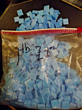 " Blue 1 lb 7 oz 23 oz Glass Mosaic Tiles