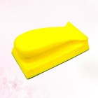 70x135mm PU Schaum Manuelle Schleifscheibe Schleifhalter Schleifpapier Sichern