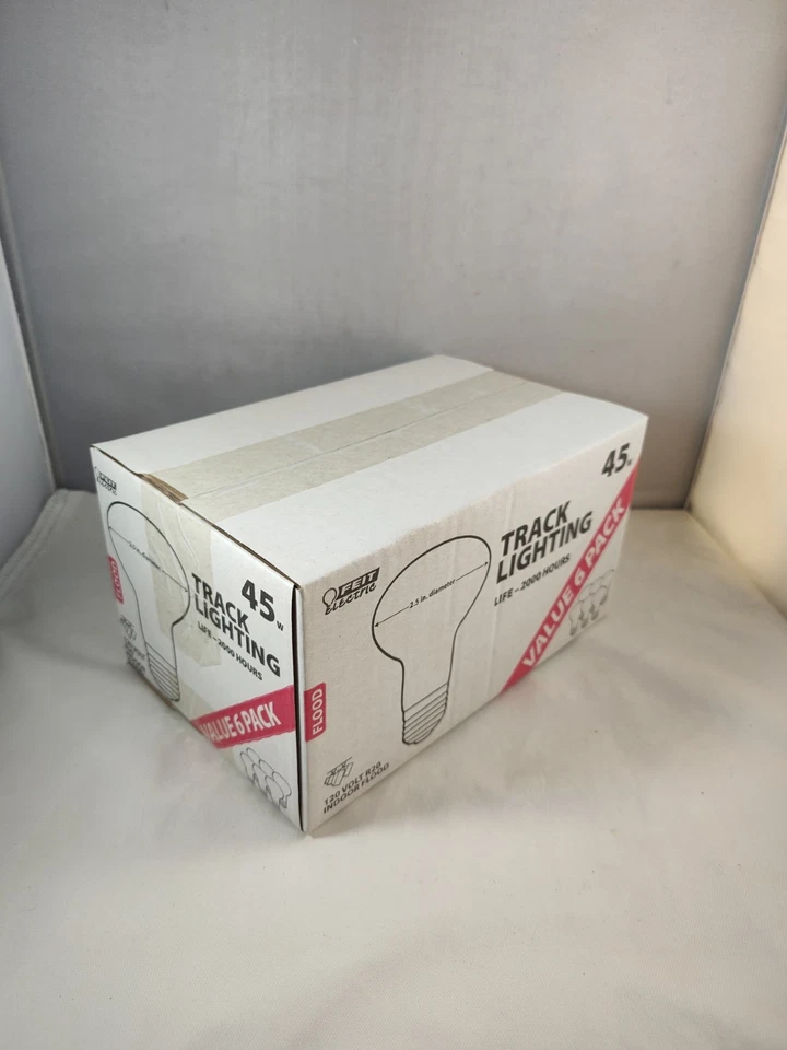 Feit Electric 45w R20 E26 120V Indoor Flood Bulbs Value 6 Pack Track Lighting  - Image 2 of 4