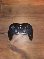 Official Nintendo Wii Classic Controller White Black Pro Original Wired You Pick