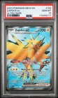 2023 POKEMON MEW EN-151 ULTRA RARE #192 ZAPDOS EX PSA 10