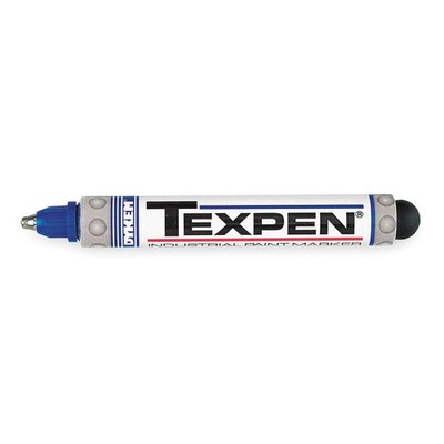 DYKEM 16013 Ind Paint Marker,Valve Action,Blue 1CZG8