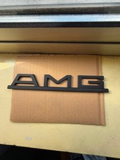 Amg Pre Merger Plastic Trunk Emblem Badge W126 560sec Japan Rare Lorinser Brabus Amg Pre Merger Plastic Trunk Emblem Badge W126 560sec Japan Rare Lorinser Brabus