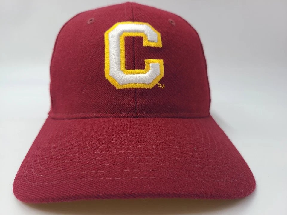 Central Michigan University CWU Chippewas Zephyr Fitted 7 Hat Cap Wool NCAA Red - Image 2 of 4