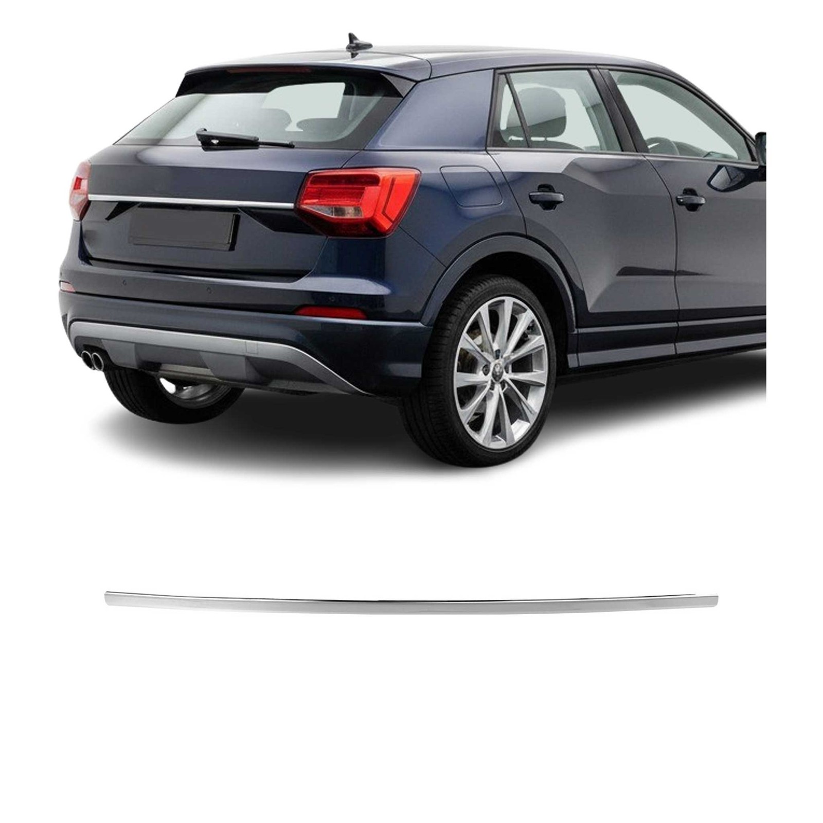 Couvercle de poignée de hayon Audi Q2 protection anti-rayure en acier