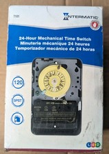 Intermatic T100 40 Amp 125v Spst 24-hour Mechanical Time Switch With Enclosure