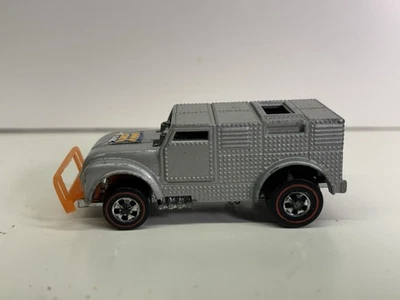 Vintage 1970 Hot Wheels Redline Silver Funny Money Truck - Image 1 of 4