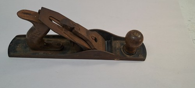 #ad Vintage Stanley Bailey No 5 Smooth Bottom 14” Wood Plane $49.99