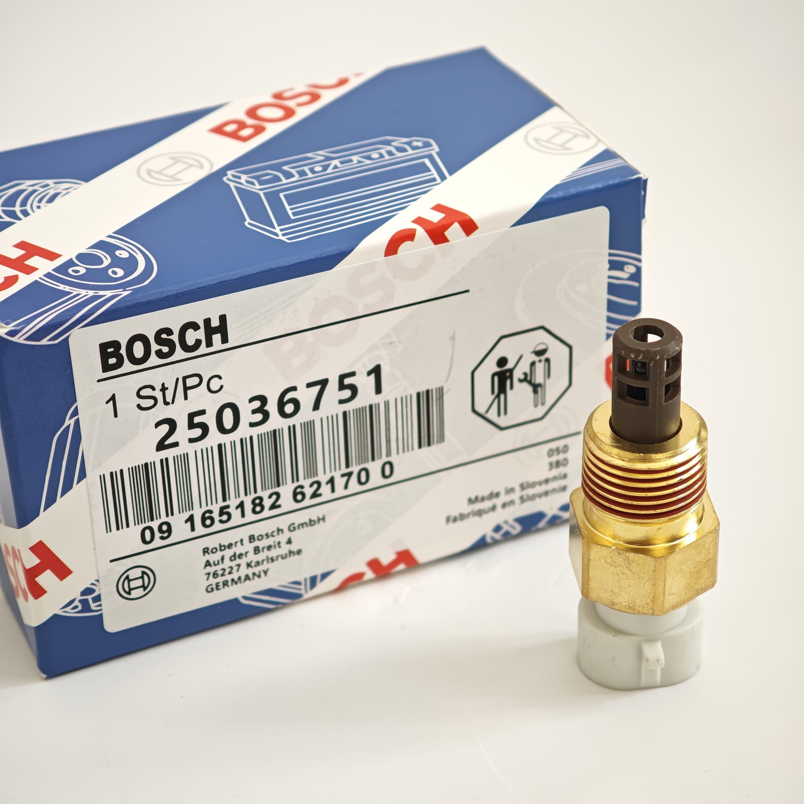 Intake Air Temperature Sensor Fits For Bosch Chevrolet GM IAT/MAT/ACT 25036751-image