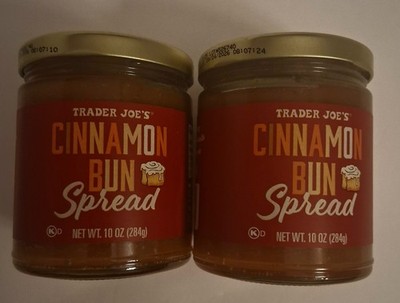 Trader Joe s Cinnamon Bun Spread 10oz Seasonal Exp 9/24/26