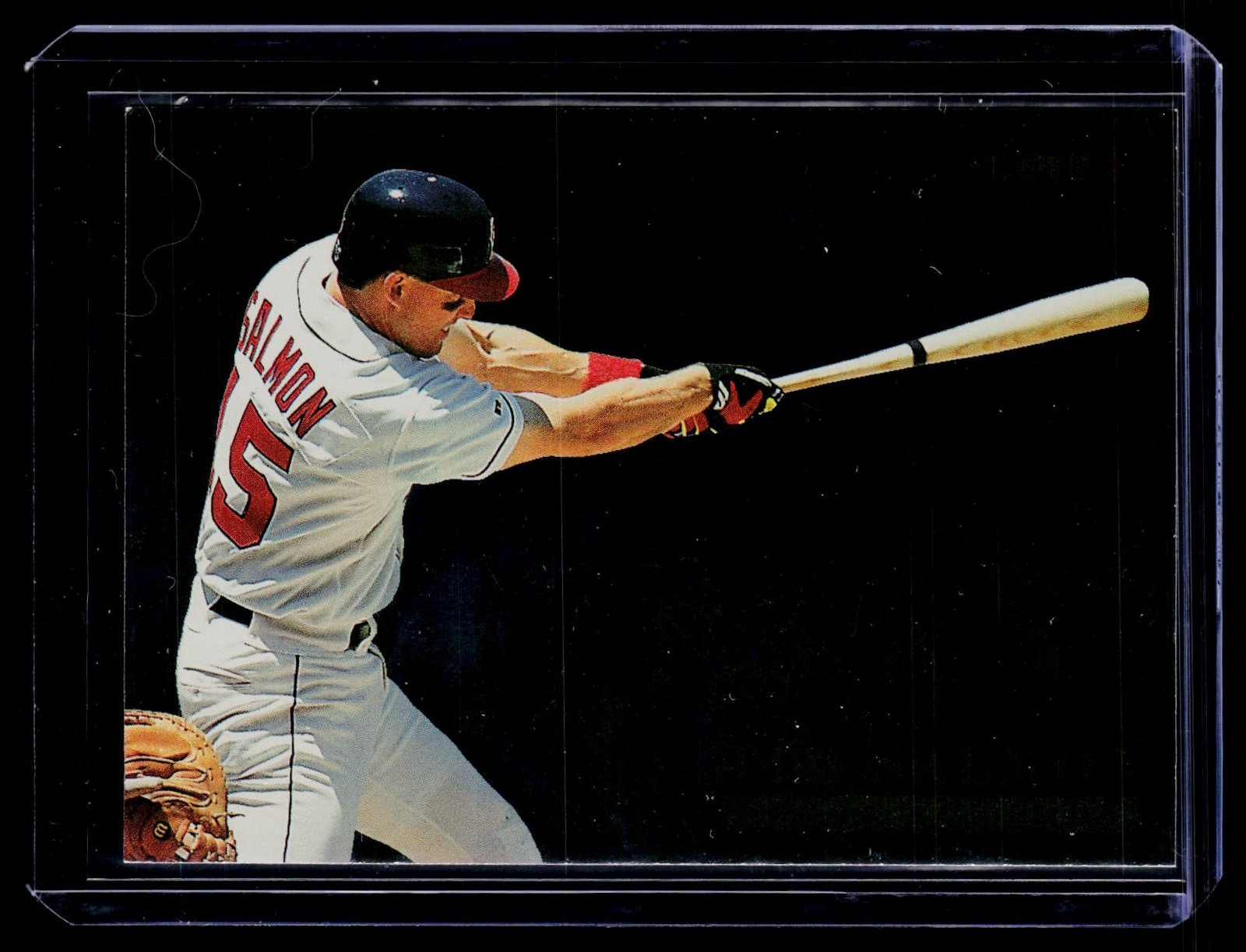 1994 Fleer #4 Tim Salmon Tim Salmon: A.L. Rookie of the Year BS94