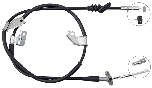 F.Becker_Line Handbremsseil Trommelbremse Links (11712088) FüR Honda Civic VII-image