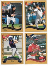 TROY PERCIVAL MARTY CORDOVA MCDOUGALL RC 4X LOT SERIAL /2002 2002 TOPPS GOLD SET