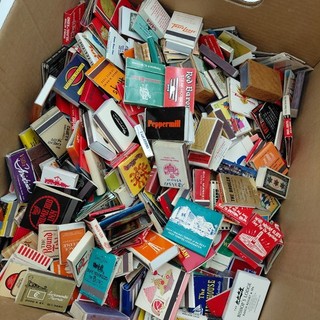 Vtg Matchbook Lot 700 Collection 70s CA Food Hotels Travel Star Trek Unstruck