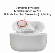 Apple AirPods Pro 2nd Gen Charging Case Replacement Lightning Only A2700