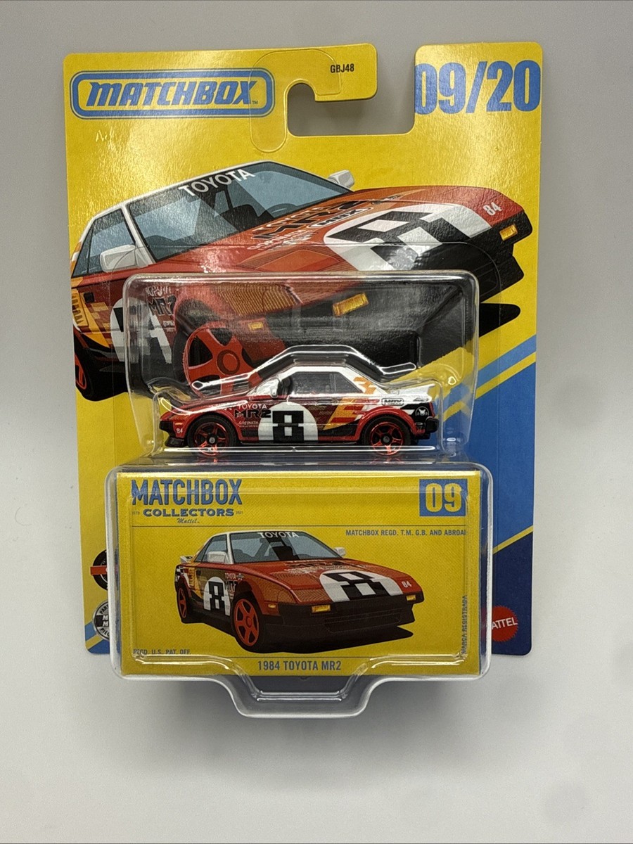 Matchbox Collectors 1984 Toyota MR2 #09/20 (Headlights Up LHD) Red