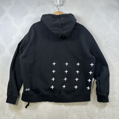 Ksubi 4 x 4 Biggie Hoodie Jet Black Men's Large