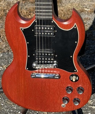 2002 Gibson SG Special Faded W/Ebony Fretboard and Crescent Moon