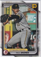 2024 Bowman - Prospects Paul Skenes #BP-125 Pittsburgh Pirates