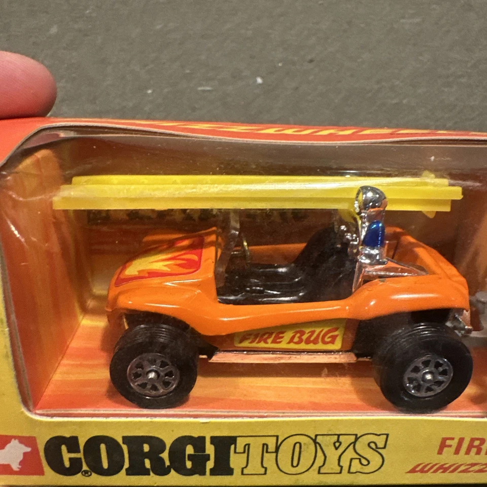 Corgi 395 Fire Bug In Original Box - Excellent Vintage Original Model in Box H34 - Image 2 of 4