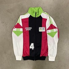 Vintage Adidas Colorblock Track Suit Jacket Jogging Sport Size L