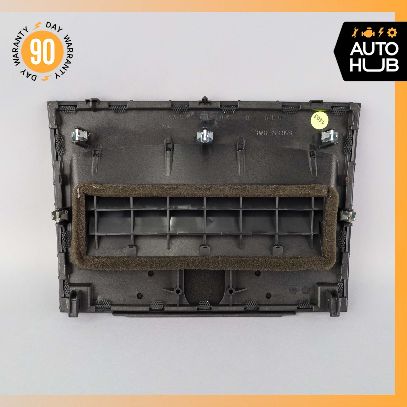 07-13 Bentley Continental GTC GT Dash Dashboard Speaker Cover Grille OEM 19k