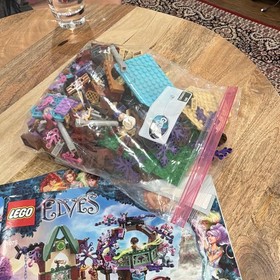 LEGO Elves 41075 The Elves' Treetop Hideaway set with manual. Missing 6 pieces