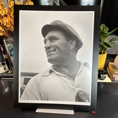 Black & White Portrait Photograph Matted Portrait Orientation Single Piece
