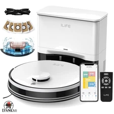 Effortless 3-in-1 Robot Vacuum and Mop: LiDAR Navigation, 280 Days Hands-Free