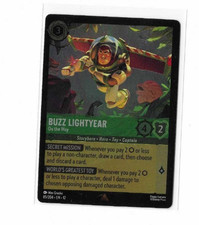 Disney Lorcana Wilds Unknown Coldfoil 085/204 Buzz Lightyear ON THE WAY