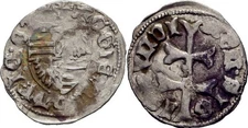 Hungary Denarius Sigismund of Luxembourg, 1387-1437 Original Coin #DAL231
