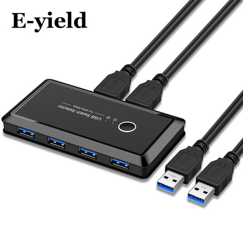 Computer Switcher Computer Share Drucker USB3.0 Share 4 Out 2 in Multifunk5257 - Afbeelding 3 van 7