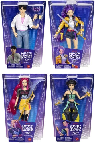 KPop Demon Hunters Core Fashion Doll 4-Piece A Assortment (KPDH) [New Toy] Shi