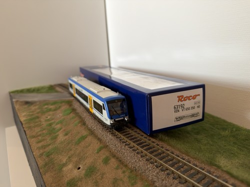 Roco H0 63192 Dieseltriebzug VT 650 350 Hunsrückbahn DC Analog OVP | Condition: Gebraucht