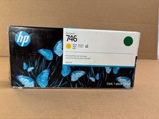 New Genuine HP 746 DesignJet Z6, Z9 Series Yellow Ink P2V79A 300ml March 2025