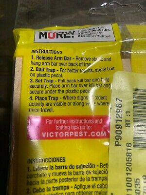 Buy Victor Plastic Pedal Mouse Traps, Powerful & Effective, 2 Traps Included
