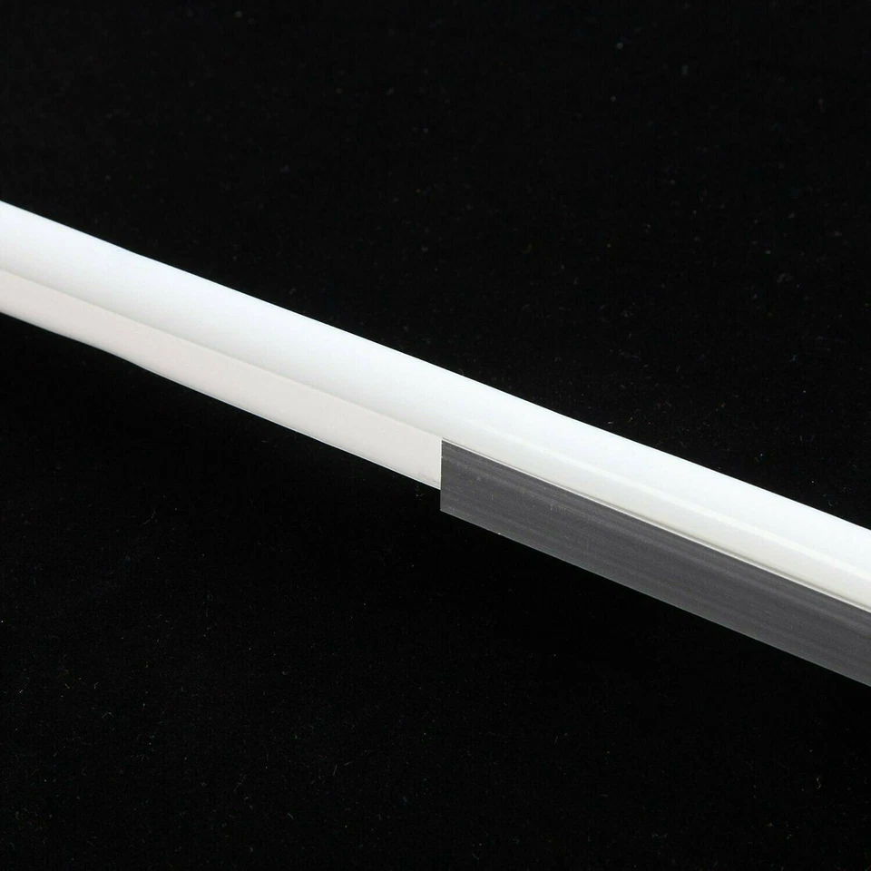 5pc 3.3' Aluminum Holder Channel Track for 8mmx17mm LED Neon Rope Light Mounting - Image 4 of 4