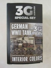 AK Interactive - German WWII Tank Interior Colors 3G Acrylics Special Set
