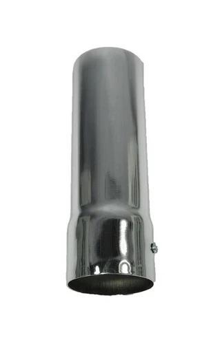 Puntas de silenciador de punta de escape con perno universal 2 1/4" ID punta redonda 57 mm con 7" de longitud Foto 3 de 4