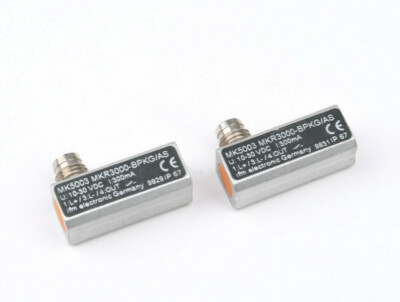 2x ifm electronic Näherungsschalter MK5003 MKR3000-BPKG/AS Zylindersensor 30V 
