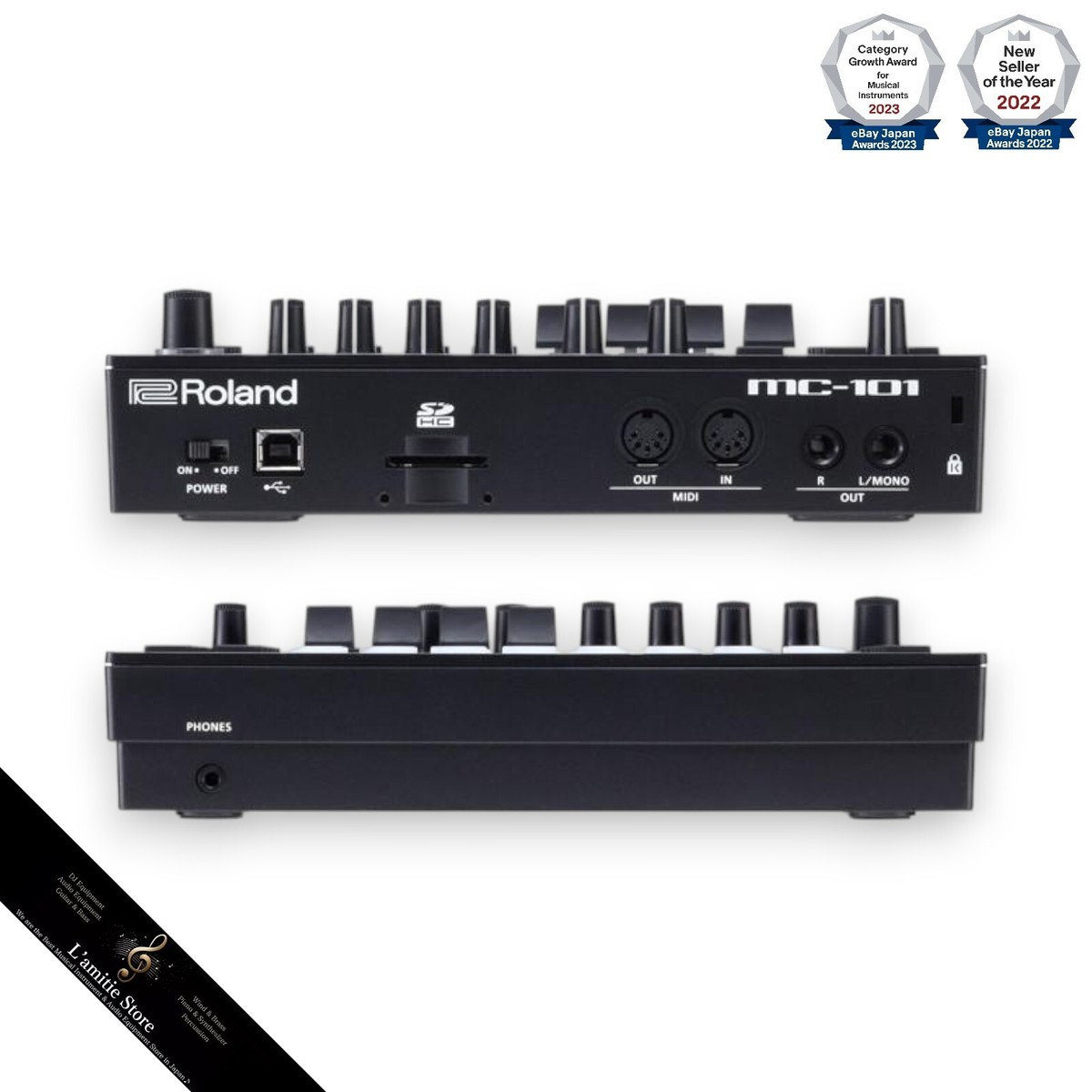 Roland MC-101 GROOVEBOX Compact Effector Sampler Sequencer
