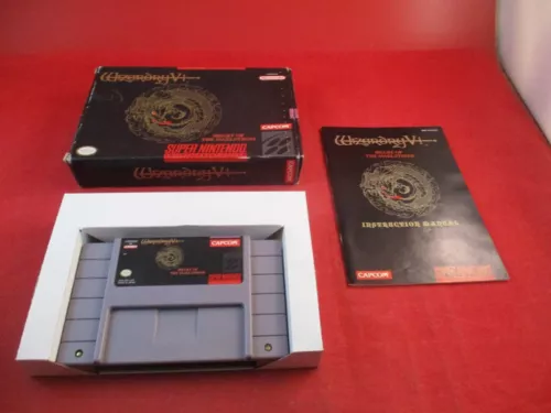 Wizardry V Heart of the Maelstrom (Super Nintendo SNES) COMPLETE w/ Box manual