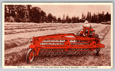Millwakee Rake Milwaukee Wisconsin Allis-Chalmers Tractor Rake Tedder Postcard | eBay