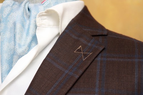 43R Jos A Bank Reserve Tailored Fit Windowpane Men's Blazer Sportcoat C090698 - Picture 9 of 11