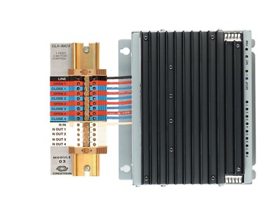 Crestron Lighting CLX-1MC4 4 Channel Motor Control Module, 1 Feed, 120V NIB NEW