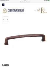 Pride Industrial Cabinet Hardware: price is per piece