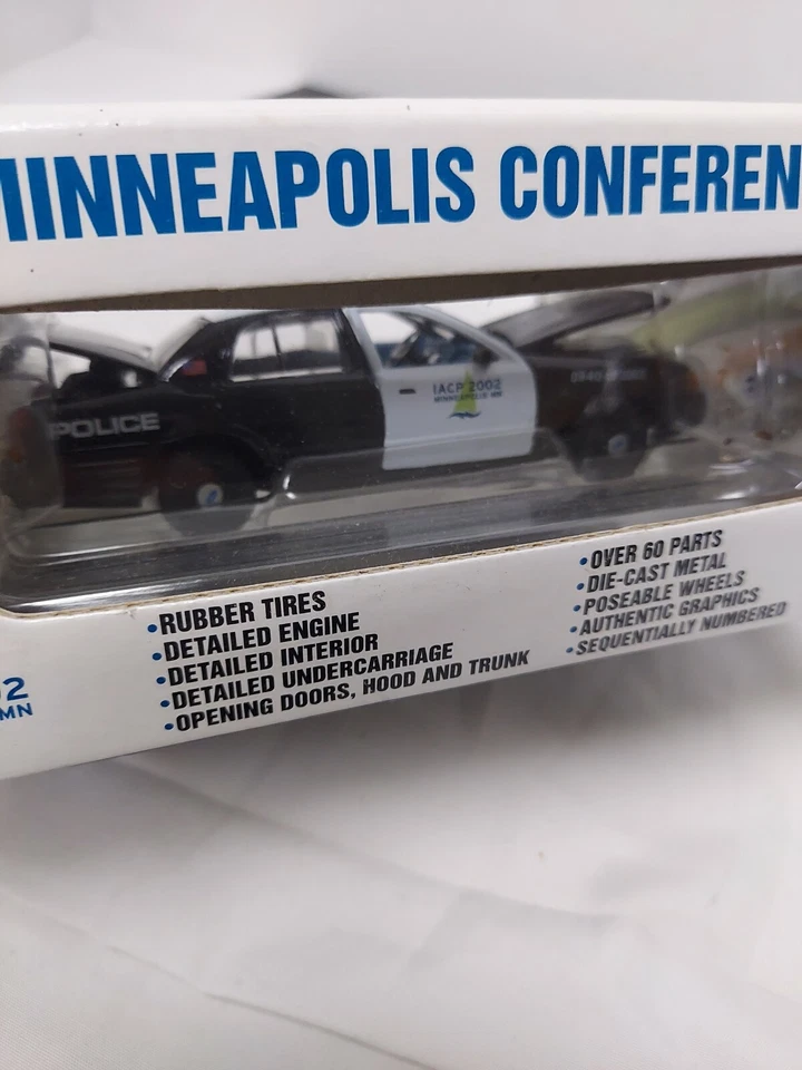 Minneapolis Police Interceptor 2002 IACP Gearbox Limited Edt. #0840 of 2002  - Image 2 of 4