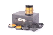 Hermagis Optisches Etui. Aplanastigmat Nr. 6 Kombinationsobjektiv. #96379.