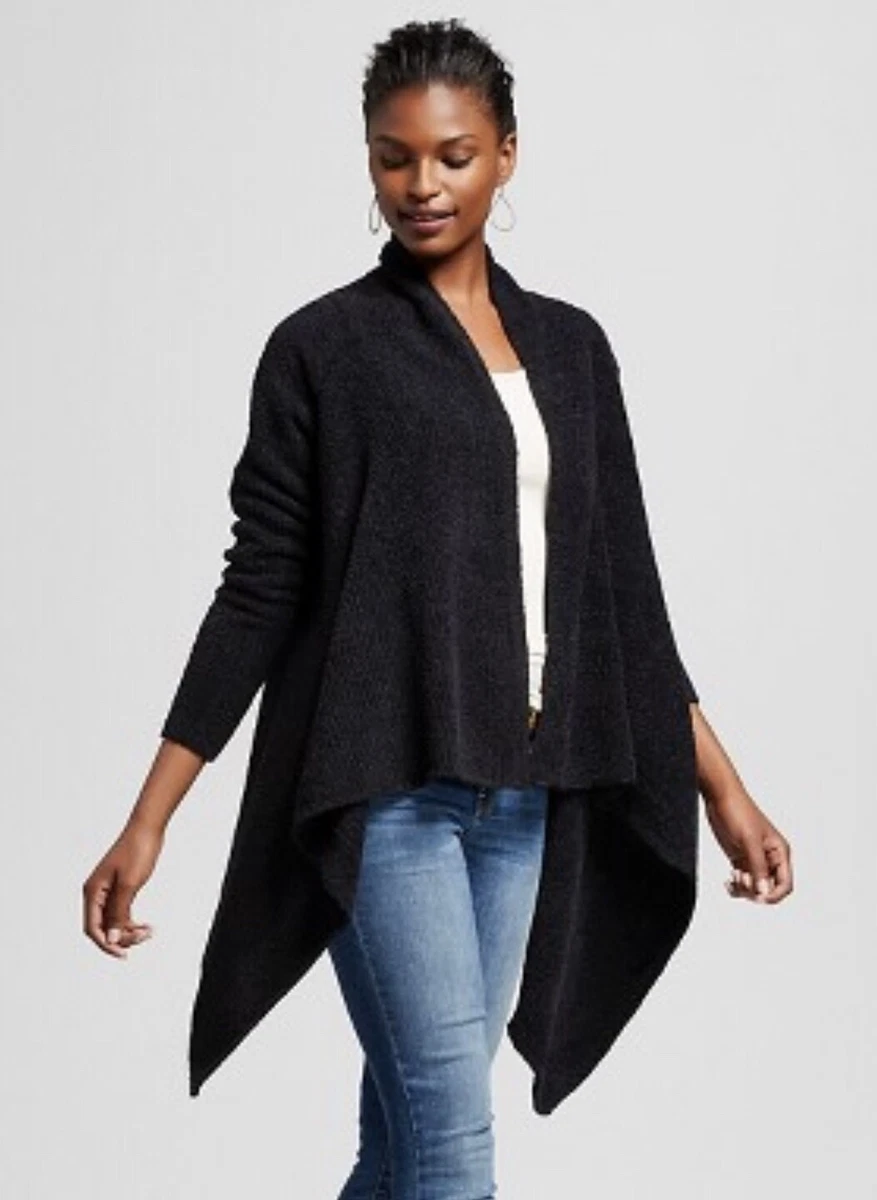 Waterfall collar cheap cardigan