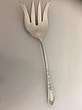 WEIDLICH STERLING SILVER ART DECO  SARDINE? SERVING FORK CIRCA 1920
